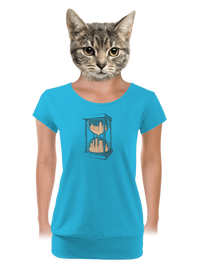 dámske tričko s lemom