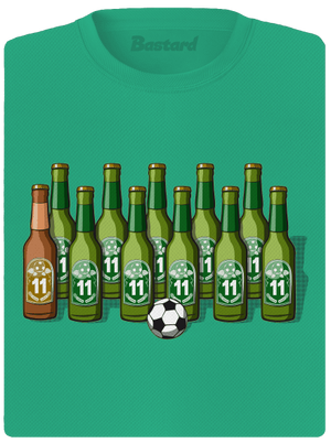 Futbalová jedenástka dámske športové tričko Mint Mal