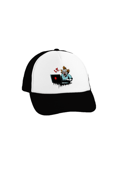 I.T. Klaun šiltovka truckerka Black cap