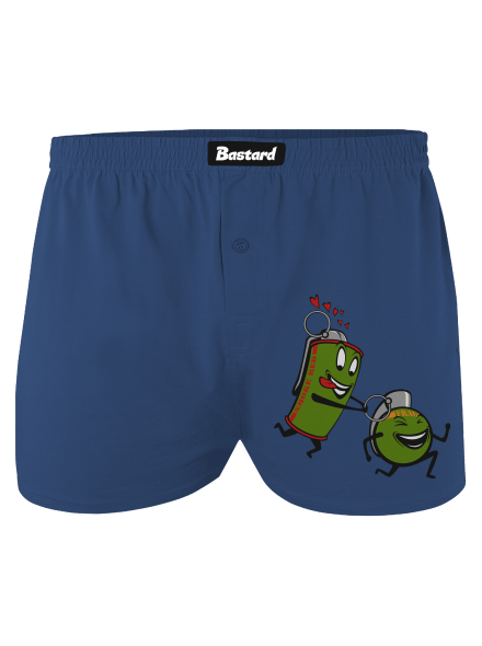 Boom of love pánske trenky Blue