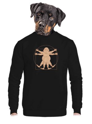 unisex mikina bez kapucne