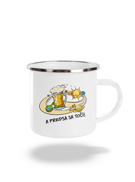 A predsa sa točí! plecháčik White