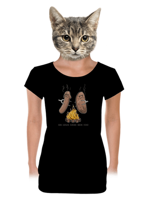 dámske tričko s lemom