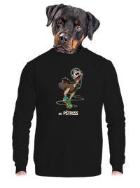 unisex mikina bez kapucne