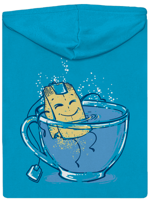 Relax dámska mikina na zips Blue Atol