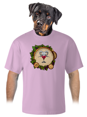 Vínny horoskop: Kozorožec unisex tričko oversized Orchid