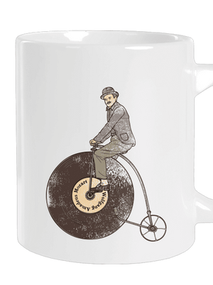 Na čom frčíš? veľký hrnček White