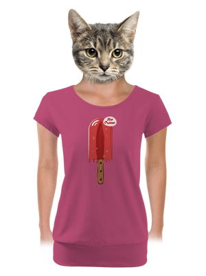 dámske tričko s lemom