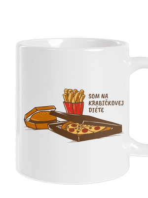 Krabičková diéta klasický hrnček White