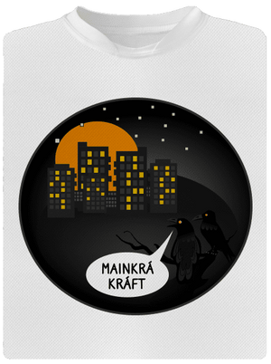 MainKráKráft detské športové tričko White