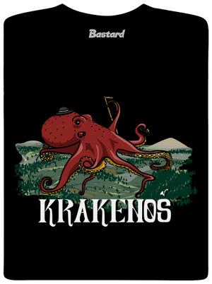 Krakenoš pánske tričko Black
