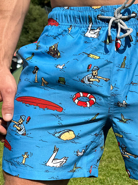 Ideme na vodu pánske plavky šortky