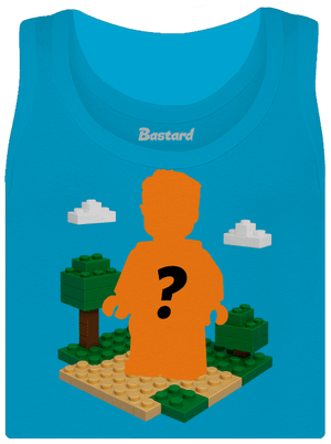 Lego z vlastnej fotky dámske tielko klasické Blue Atol