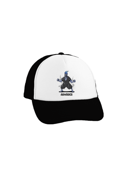 Adhádes šiltovka truckerka Black cap