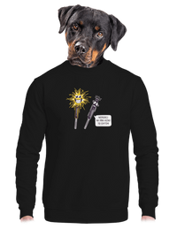 unisex mikina bez kapucne