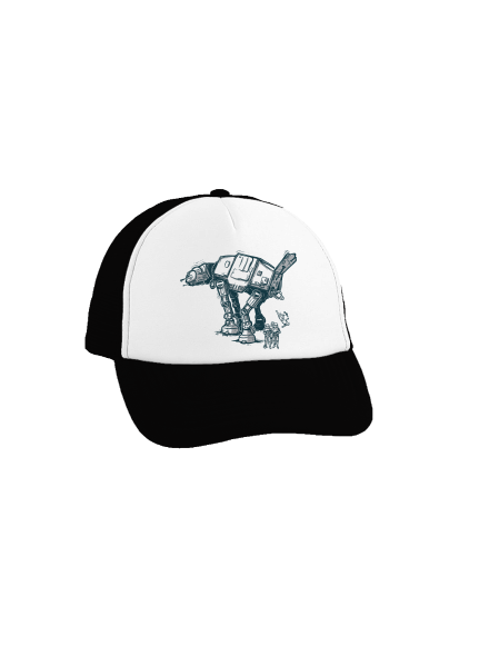 AT-AT šiltovka truckerka Black cap