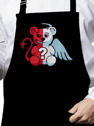 Anjel vs. diabol zástera Black