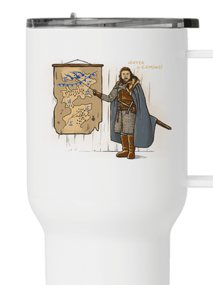 Winter termohrnček White