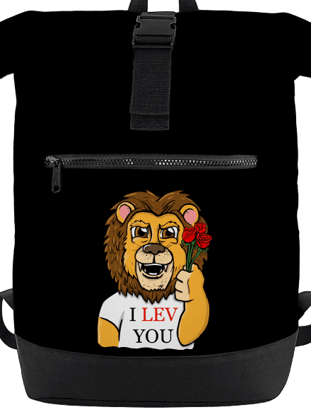 I lev you batoh Black