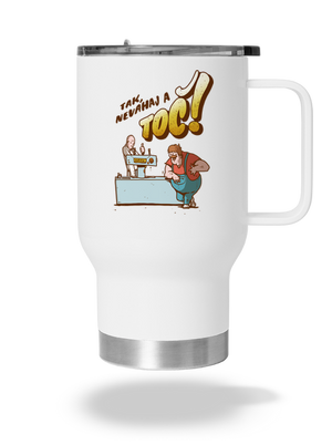 Neváhaj a toč termohrnček White