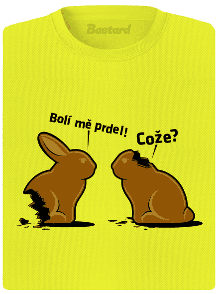 Bolí ma prdel dámske športové tričko Neon Yellow
