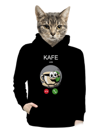 dámska mikina klokanka