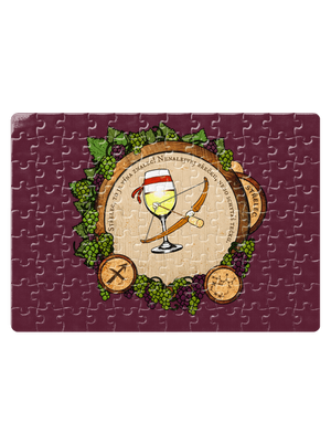 Vínny horoskop: Strelec puzzle White