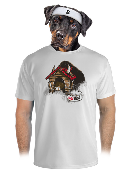 Bulldog pánske športové tričko White