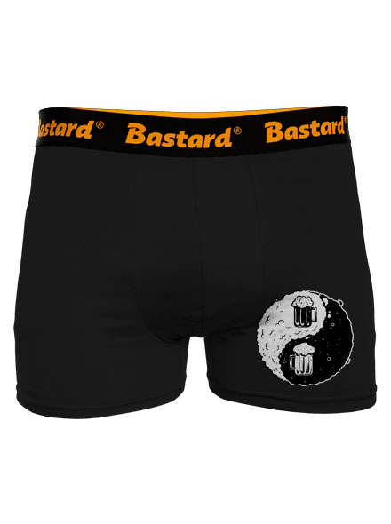 Jin Jang pivo boxerky Black
