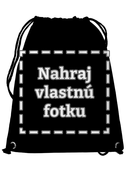 Vlastná potlač vak Black