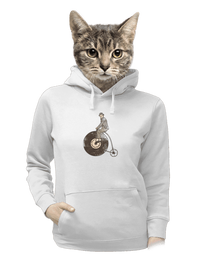 dámska mikina klokanka