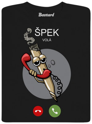 Špek volá pánske tričko Black