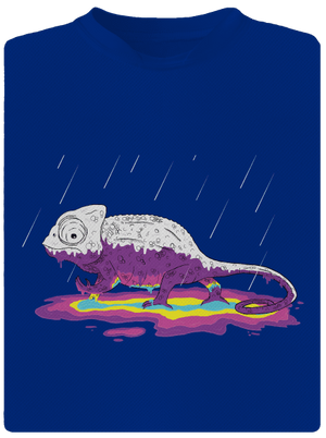 Odkryté tajomstvo pánske športové tričko Royal Blue Mal