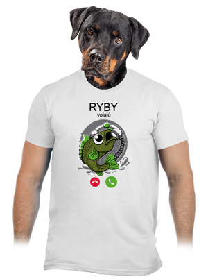 Ryby volají pánske tričko White