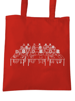 Cimrman: Debil, blbeček taška Bright Red