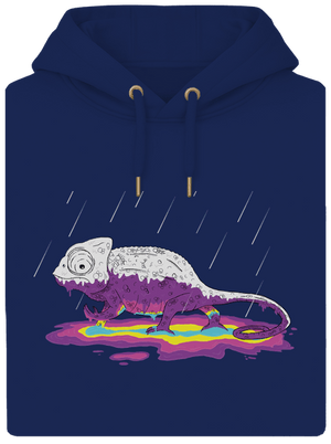 Odkryté tajomstvo unisex mikina premium Navy