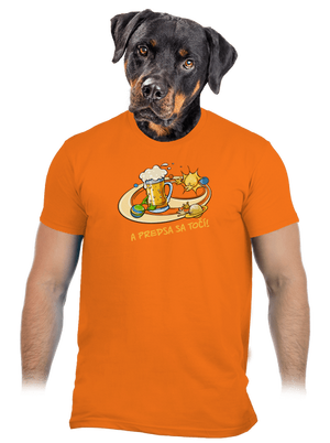 A predsa sa točí! pánske tričko Orange