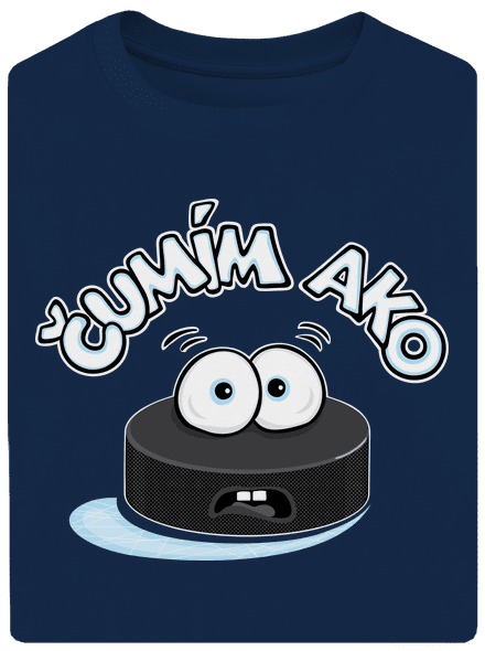 Čumím ako puk unisex tričko oversized Midnight Blue
