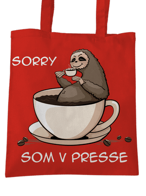 V presse taška Bright Red