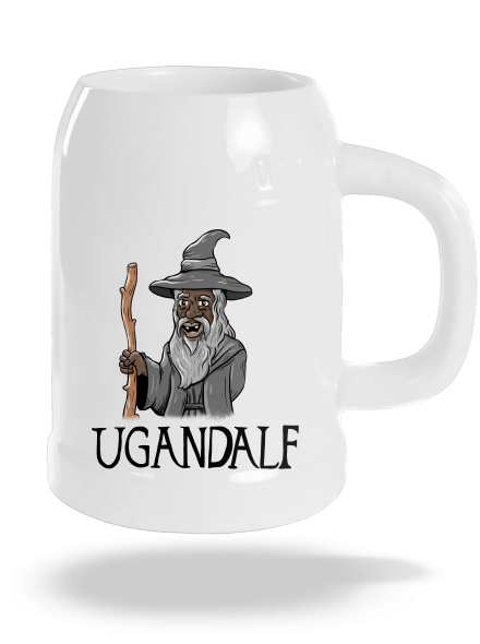 Ugandalf polliter White