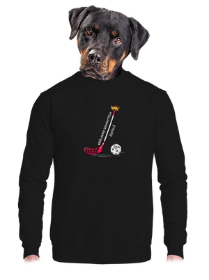 unisex mikina bez kapucne