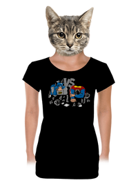 dámske tričko s lemom