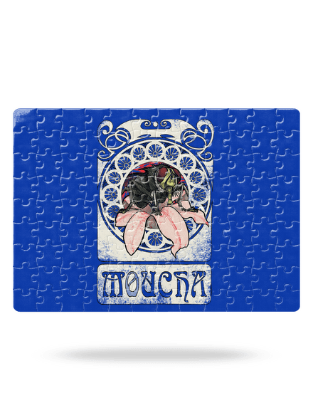 Mucha puzzle White
