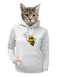 dámska mikina klokanka