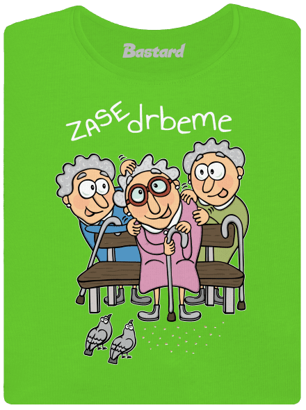 Zase drbeme dámske tričko Apple Green