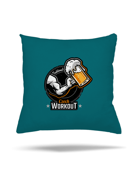 Czech workout vankúš Blue Turquoise