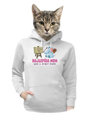 dámska mikina klokanka