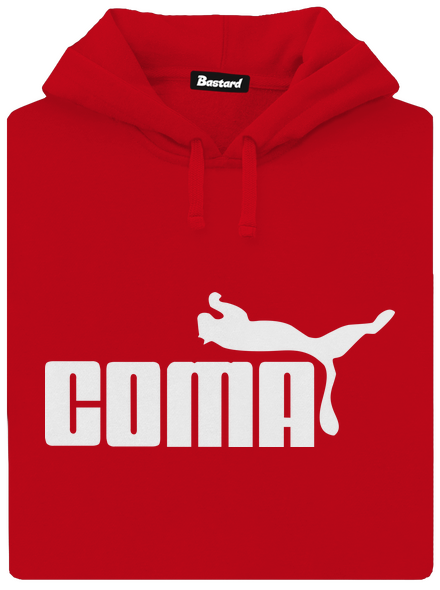 Coma pánska mikina klokanka Red