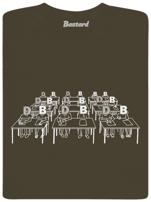 Cimrman: Debil, blbeček pánske tričko Urban Khaki