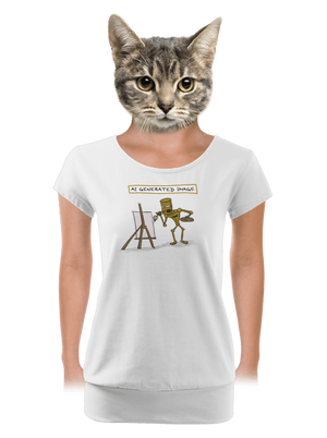 dámske tričko s lemom